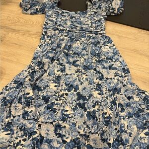 Abercrombie & Fitch Blue Floral Kids Dress